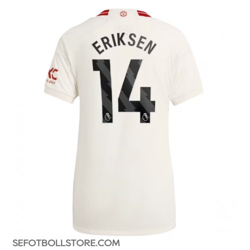 Manchester United Christian Eriksen #14 Replika Tredje Tröja Dam 2023-24 Kortärmad